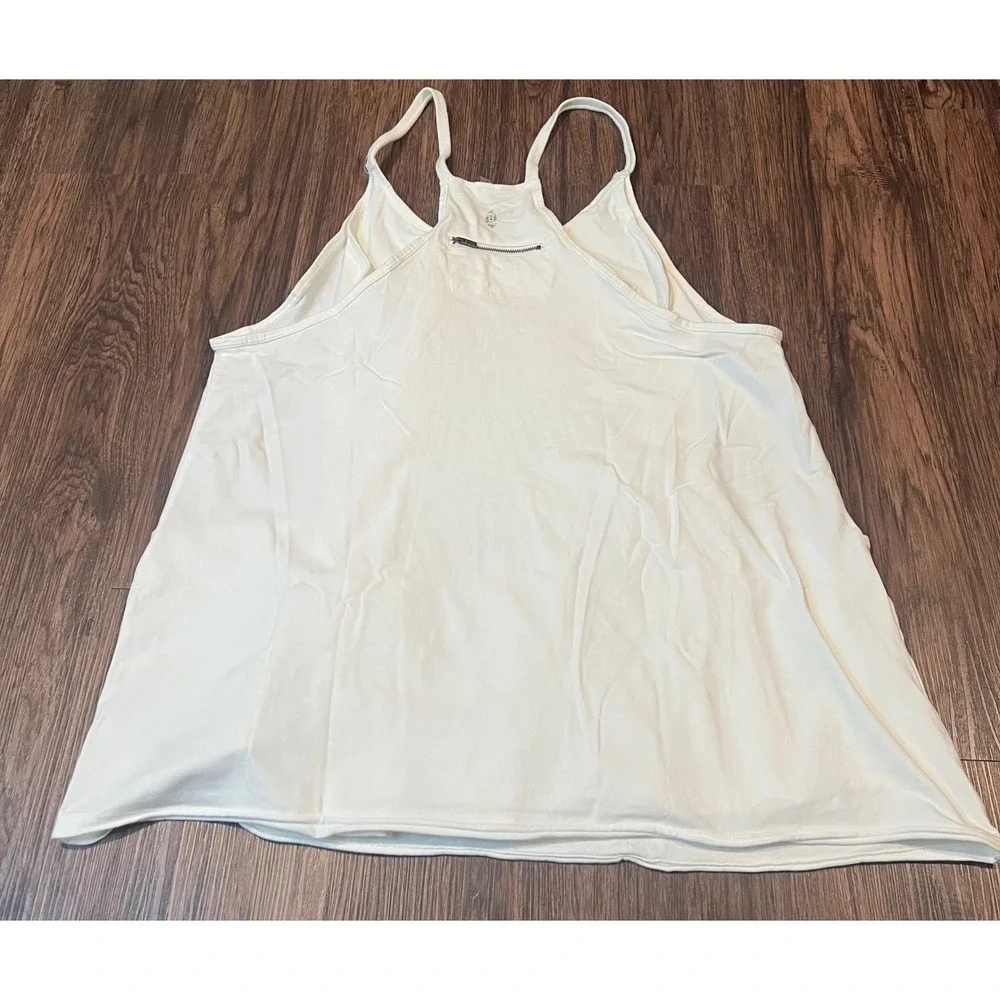 Free People FP Movement Hot Shot Mini Dress White Activewear Large